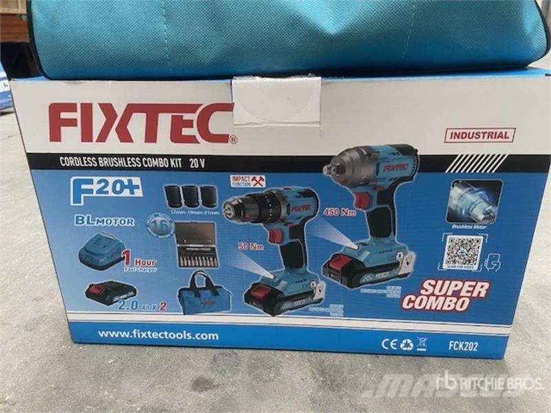 Welgtek-Fixtec 2 Cordless Power Tools Ki FCK202 Ďalšie komponenty