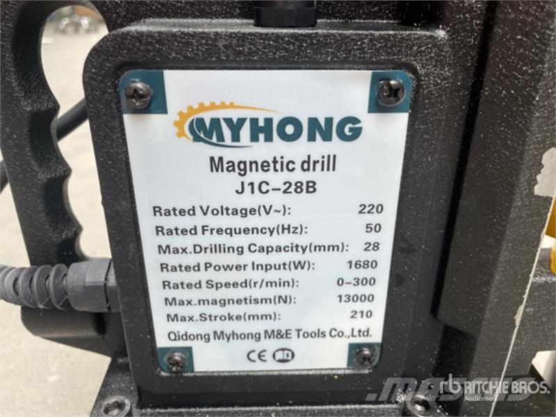 Welgtek Magnetic Drill 1680w, 13.000N J1C-28B Blas Waste / recycling & quarry spare parts
