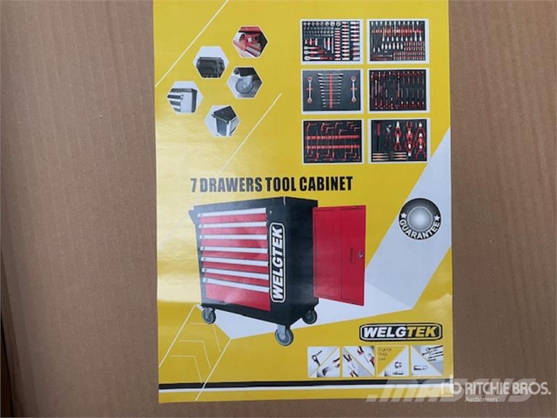 Welgtek Tool Cabinet 7 Drawers 6 Full 39 CT61399B Άλλα εξαρτήματα