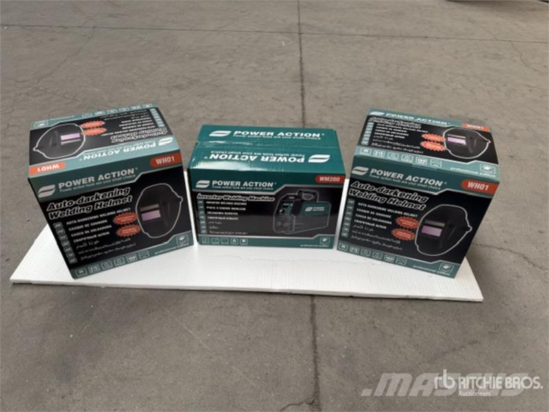 Welgtek Welding Machine + 2 Autodarkenin WM200 Altri componenti