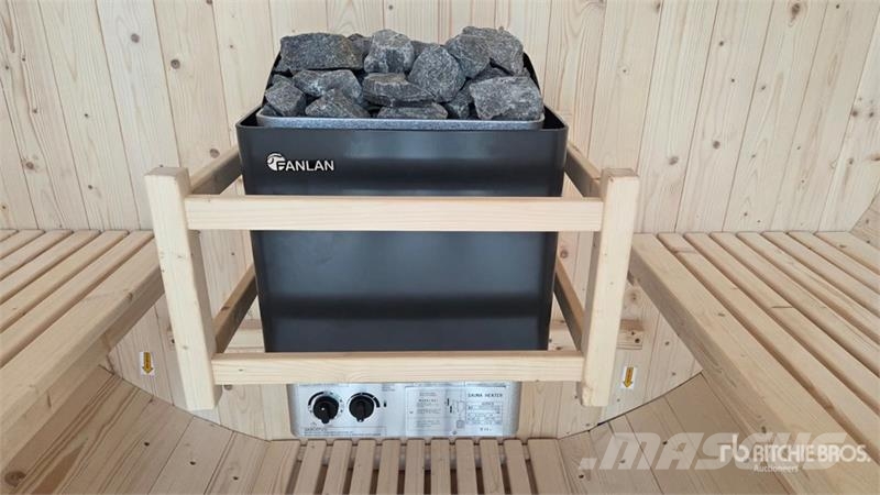 WELLNESS UNION Wooden Barrel Sauna (Unused) Autre remorque