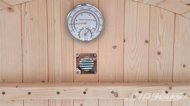 WELLNESS UNION Wooden Barrel Sauna (Unused) Autre remorque