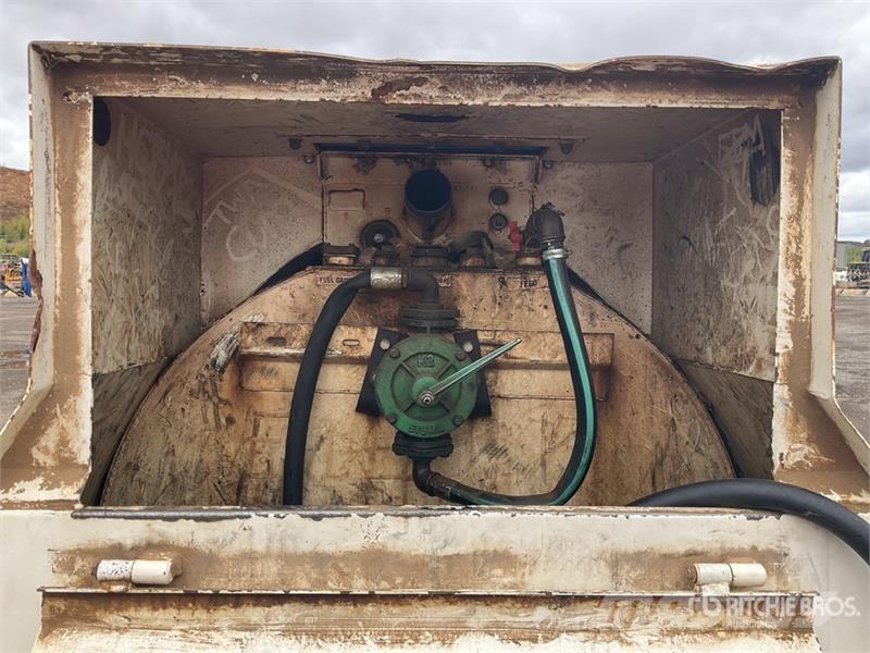 Western 2000 L Trailer Mounted Steel Diesel Fuel Tank Depósitos de combustible y aditivos