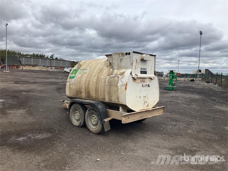 Western 2000 L Trailer Mounted Steel Diesel Fuel Tank Depósitos de combustible y aditivos