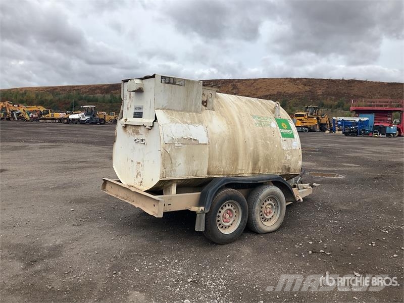 Western 2000 L Trailer Mounted Steel Diesel Fuel Tank Depósitos de combustible y aditivos