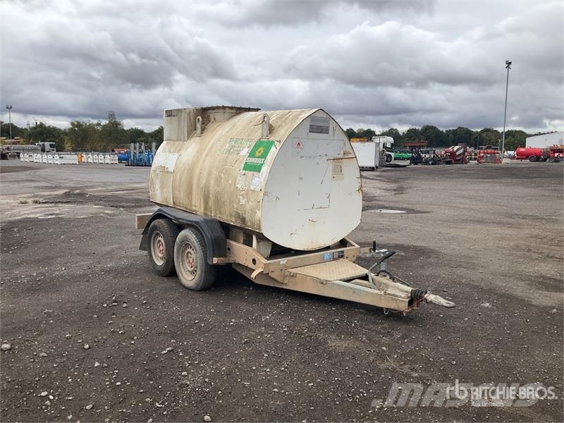 Western 2000 L Trailer Mounted Steel Diesel Fuel Tank Depósitos de combustible y aditivos