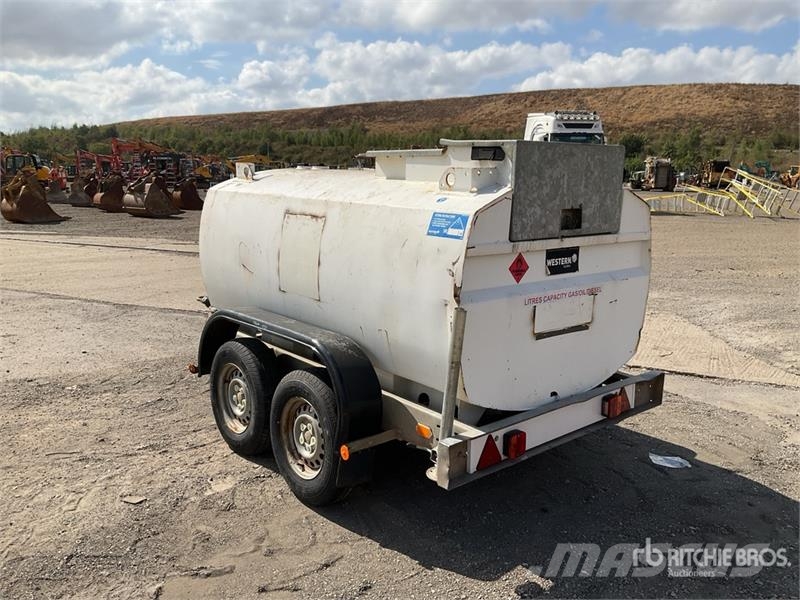 Western 20ART 1940 L Trailer Mounted Steel Fuel Tank صهاريج الوقود والصهاريج الإضافية