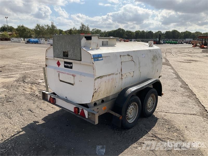 Western 20ART 1940 L Trailer Mounted Steel Fuel Tank صهاريج الوقود والصهاريج الإضافية