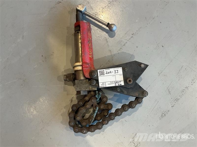 Wheele Pipe Cutter Drugi deli