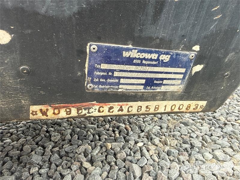 Wilcowa Estrich Boy DC260/55 Dimension 5067mm x 15 Kamionske črpalke za beton