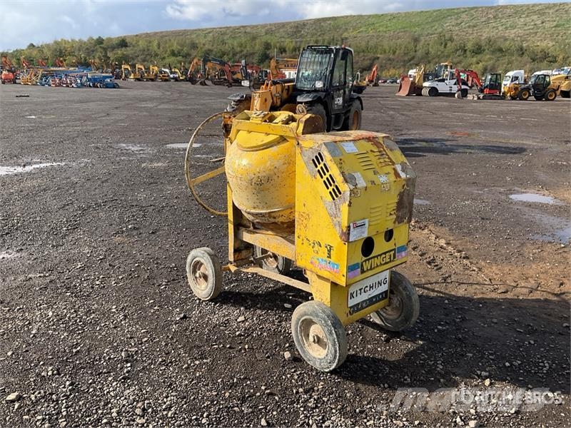 Winget WG100 Portable Concrete Mixer Бетонозмішувачі