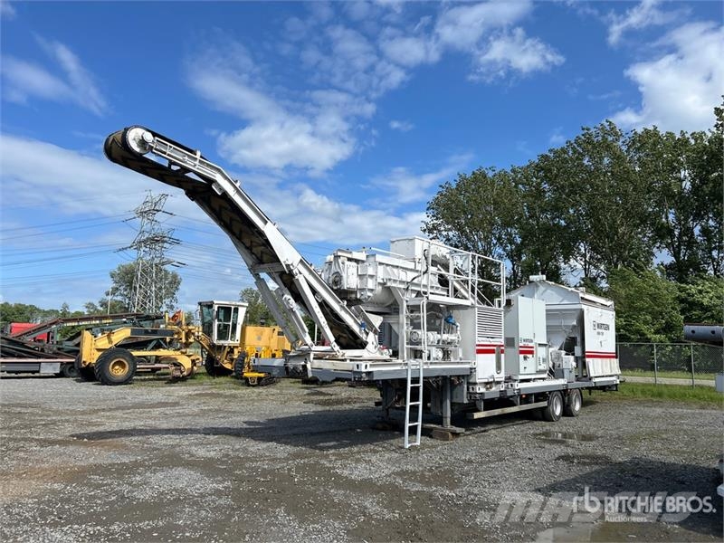 Wirtgen KMA 150 Asphalt Batch Plant Kis azfaltozó gépek