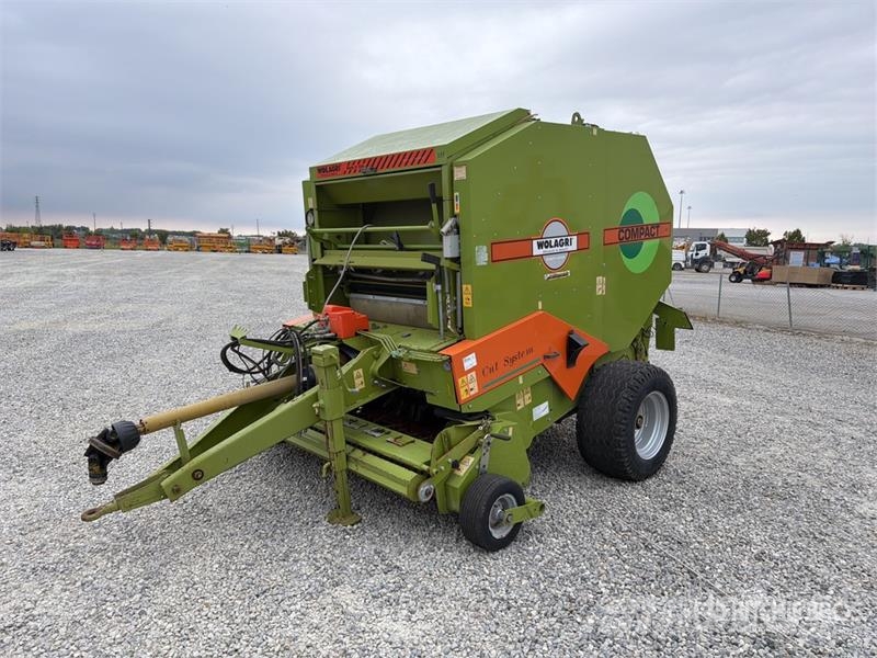 Wolagri Compact 155 Round Baler Balirke (okrogle bale)