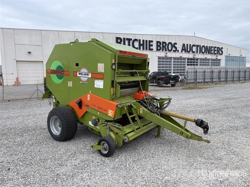 Wolagri Compact 155 Round Baler Balirke (okrogle bale)