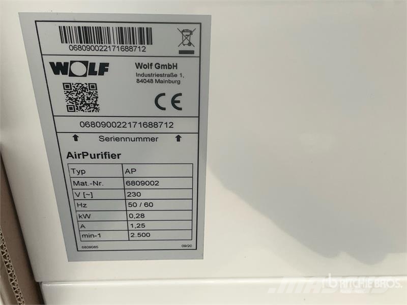 Wolf AirPurfiler Air Purifier مكونات أخرى