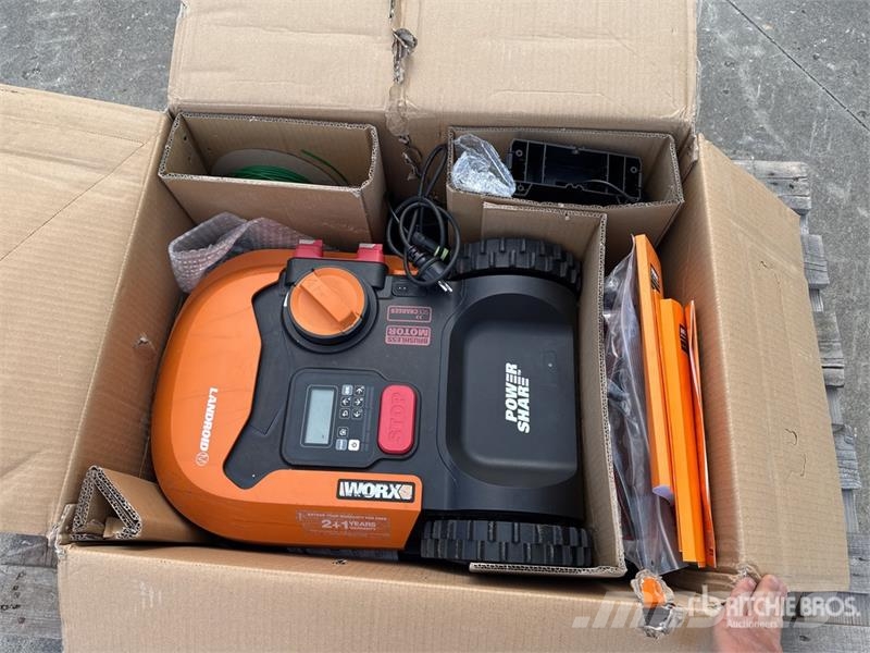  Worx WR167E Electric Robot Tondeuse Lawn Mower 700 ركوب الحشائش