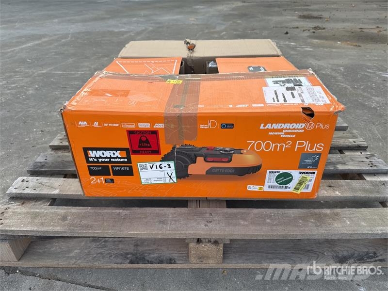  Worx WR167E Electric Robot Tondeuse Lawn Mower 700 ركوب الحشائش