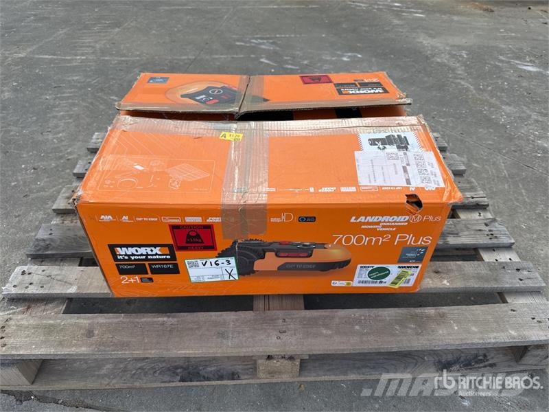  Worx WR167E Electric Robot Tondeuse Lawn Mower 700 ركوب الحشائش