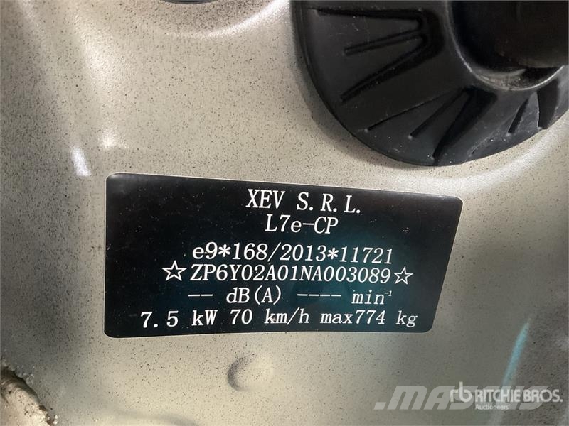 XEV Yoyo Electric Automobile Avtomobili