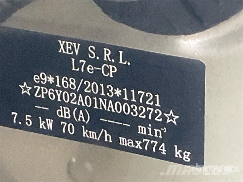 XEV Yoyo Electric Automobile Henkilöautot