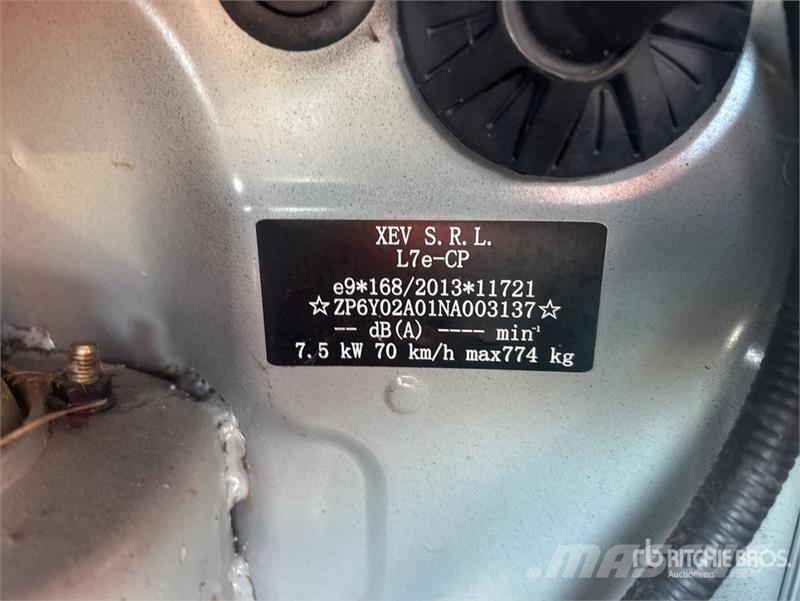 XEV Yoyo Electric electric mini car, 2-seater Auto Auto