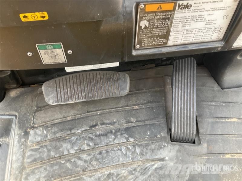 Yale ERP16VT MWB Electric Forklift Empilhadores eléctricos