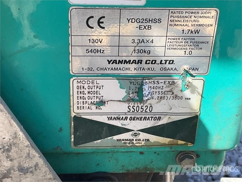 Yanmar BALLON LIGHT BOY LB 446HB Light Tower Rasvjetni tornjevi