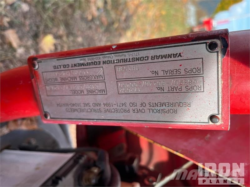 Yanmar C12R-A Crawler Dumper Demperi za gradilišta