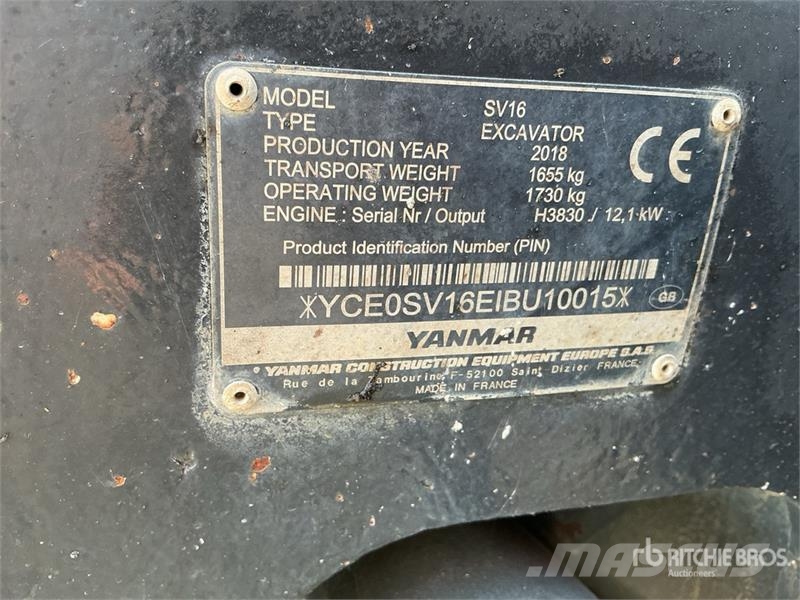 Yanmar FX235DT Mini Excavator Εκσκαφάκι (διαβολάκι) < 7t