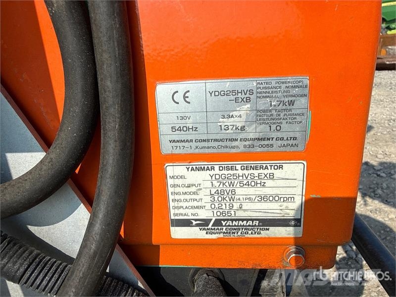Yanmar Light Boy LB446H-1 1.7 kW Light Tower Aydinlatma kuleleri