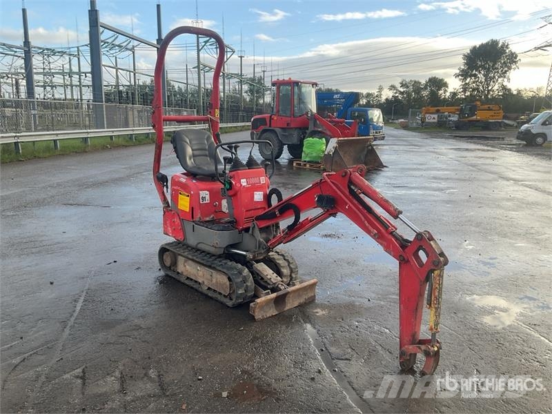 Yanmar SV08-1 حفارات صغيرة أقل من 7 طن (حفارات صغيرة)