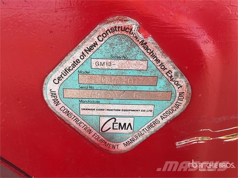 Yanmar SV08-1A Mini Excavator Minigraafmachines < 7t