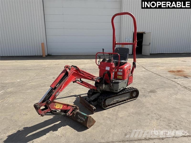 Yanmar SV08-1AS Mini-Pelle Mini Excavator (Inoperable) حفارات صغيرة أقل من 7 طن (حفارات صغيرة)