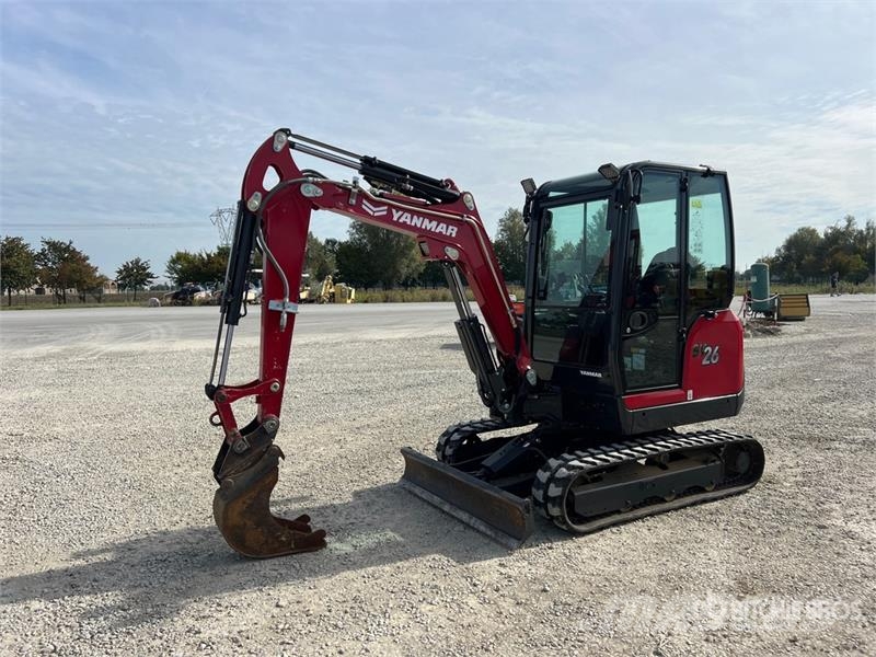 Yanmar SV26 Mini ekskavatörler, 7 tona dek