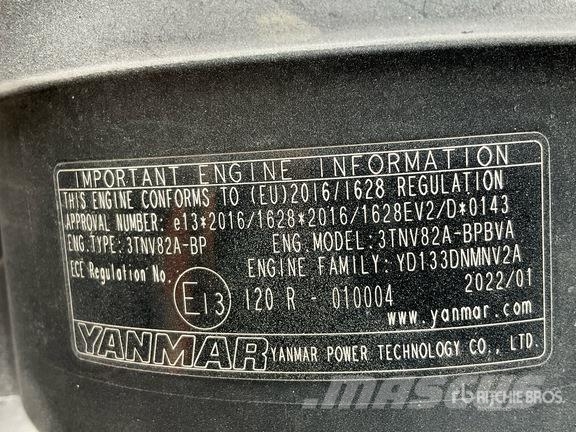 Yanmar SV26 Miniekskavaatorid < 7 t