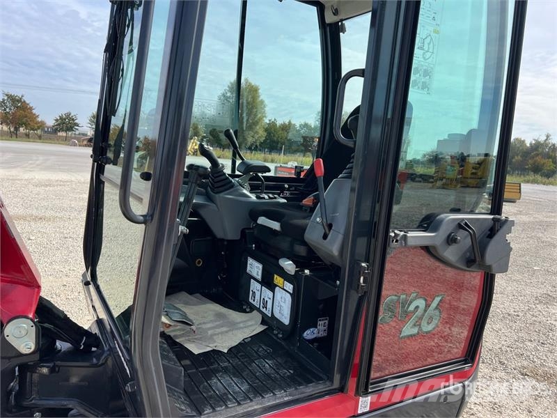 Yanmar SV26 Mini ekskavatörler, 7 tona dek