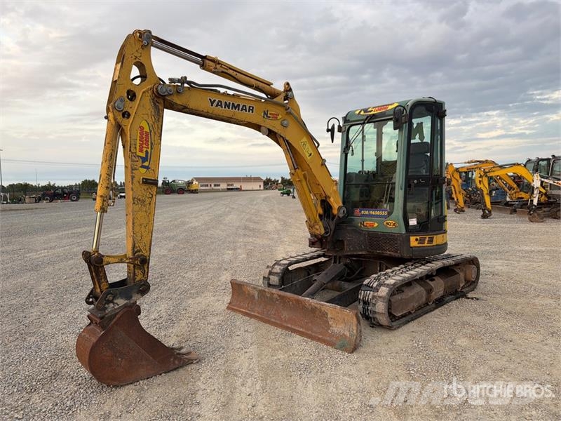 Yanmar VIO50-U Mini Excavator (Inoperable) Mini ekskavatörler, 7 tona dek