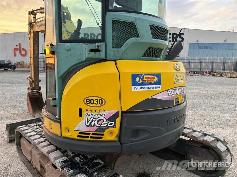 Yanmar VIO50-U Mini Excavator (Inoperable) Mini ekskavatörler, 7 tona dek