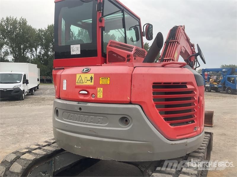 Yanmar VIO80-1A Tracked Excavator Bageri guseničari