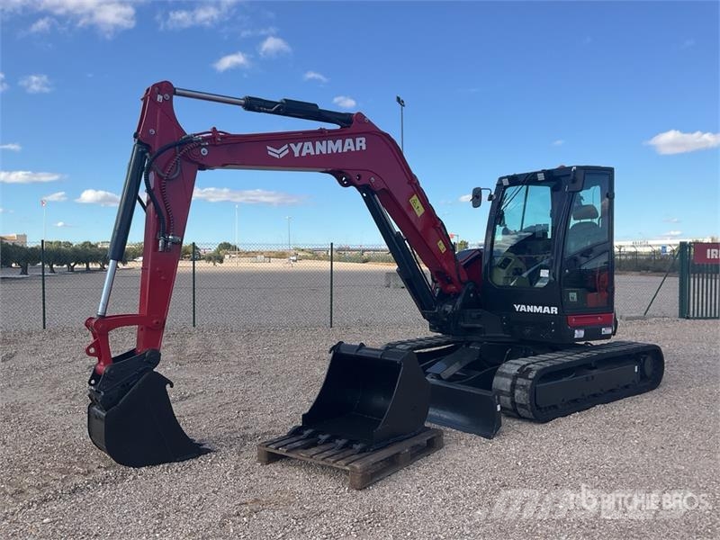 Yanmar VIO801A Tracked Excavator Bagri goseničarji