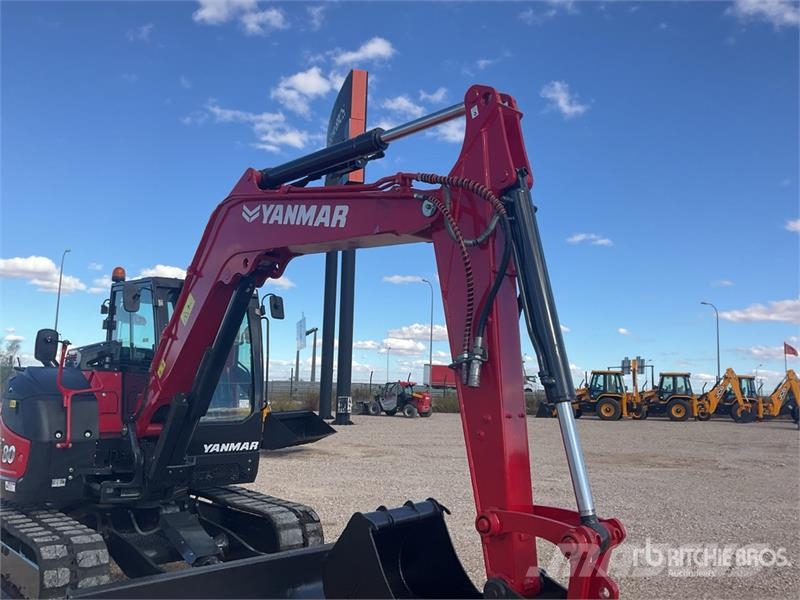 Yanmar VIO801A Tracked Excavator Bagri goseničarji