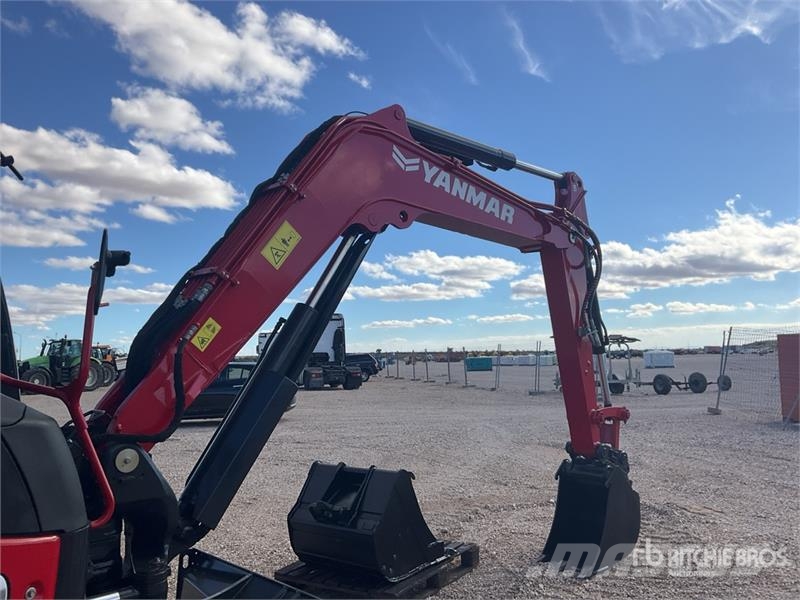Yanmar VIO801A Tracked Excavator Bagri goseničarji