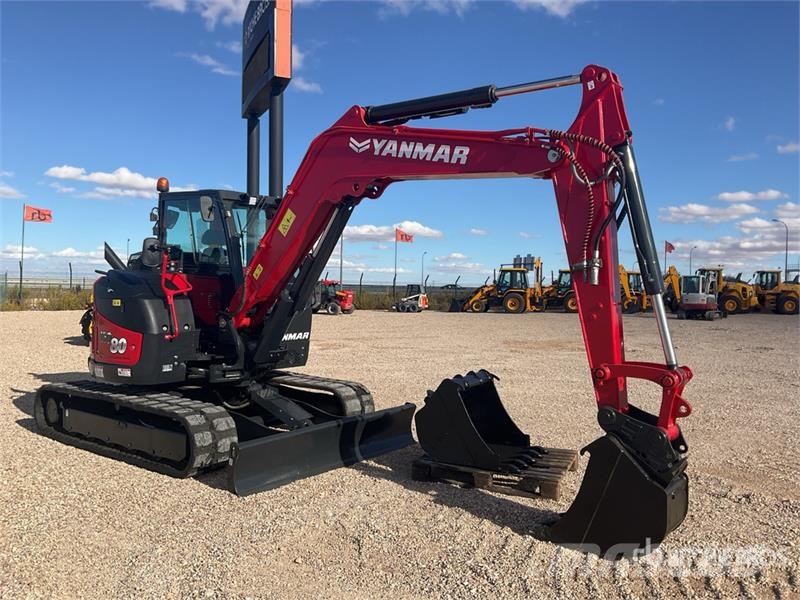 Yanmar VIO801A Tracked Excavator Bagri goseničarji