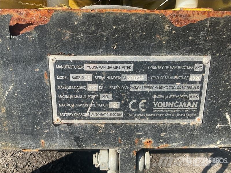 Youngman X3X Electric Scissor Lift (Inoperable) رافعات مقصية الشكل