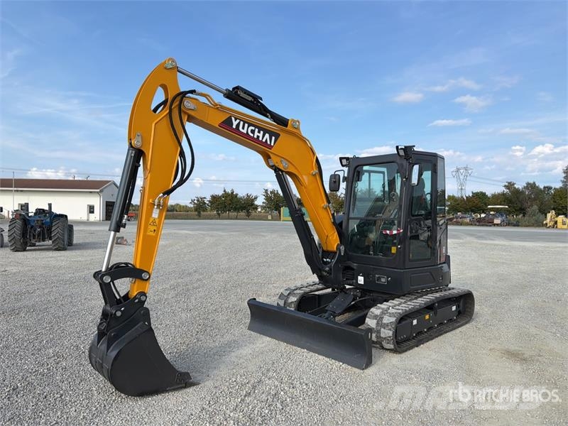 Yuchai U60 Mini Excavator (Unused) حفارات صغيرة أقل من 7 طن (حفارات صغيرة)