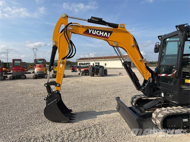 Yuchai U60 Mini Excavator (Unused) حفارات صغيرة أقل من 7 طن (حفارات صغيرة)