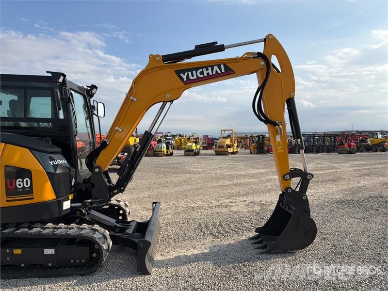 Yuchai U60 Mini Excavator (Unused) حفارات صغيرة أقل من 7 طن (حفارات صغيرة)
