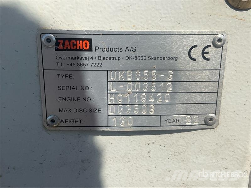  ZACHO UKB655-G Walk-Behind Weed Burner Lauksaimniecība- Citi