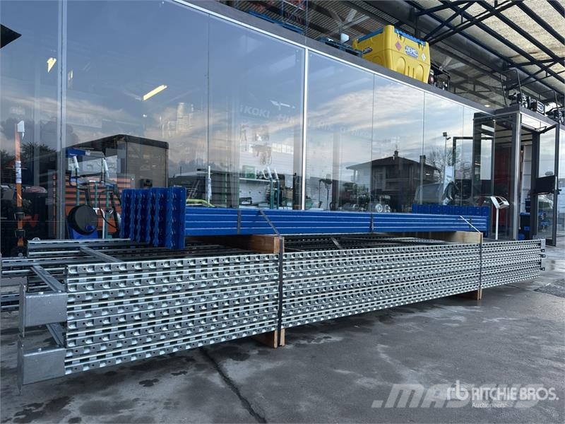 Zinc Heavy-Duty Pallet Scaffolding With Blue Beams Sonstige Baumaschinen
