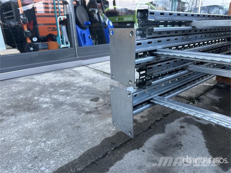  Zinc Heavy-Duty Pallet Scaffolding With Blue Beams Sonstige Baumaschinen